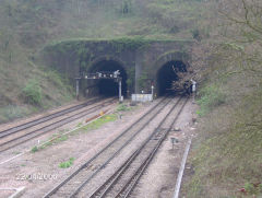 
Stow Hill tunnel, Newport, April 2006